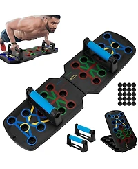 Sevorley 28-in-1 Push Up Rack Board System for Home Gym Fitness Workout Train