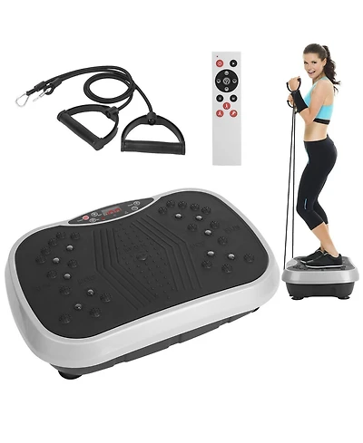 Sevorley Whole Body Vibration Exercise Machine with Resistance Bands and Remote