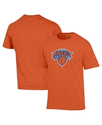 Champion Men's Orange New York Knicks Jersey T-Shirt