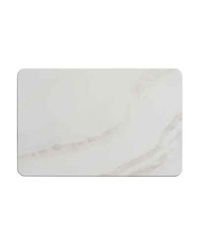Vcny Home Marble Diatomite Stone Bath Mat, 16" x 24"