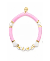 Bits & Bows Girls Pink Mama and Mini Bracelet Gift Set