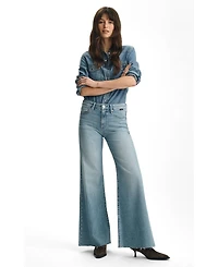 Mavi Jeans Women's Grace Mid Rise Flare