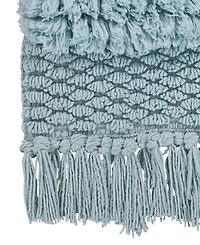 Vcny Home Savannah Fringe Stripe Bath Rug Runner, 24" x 60"