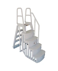 Main Access 48-54 Inch Above Ground Swimming Pool Smart Step and Ladder System