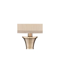 Regency Hill Becky Traditional Table Lamps Set of 2 with Round Risers 25 3/4" High Antique Brass Beige Drum Shade for Bedroom Living Room House Home