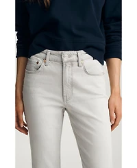 Mavi Jeans Women's New York High Rise Straight Leg Jeans