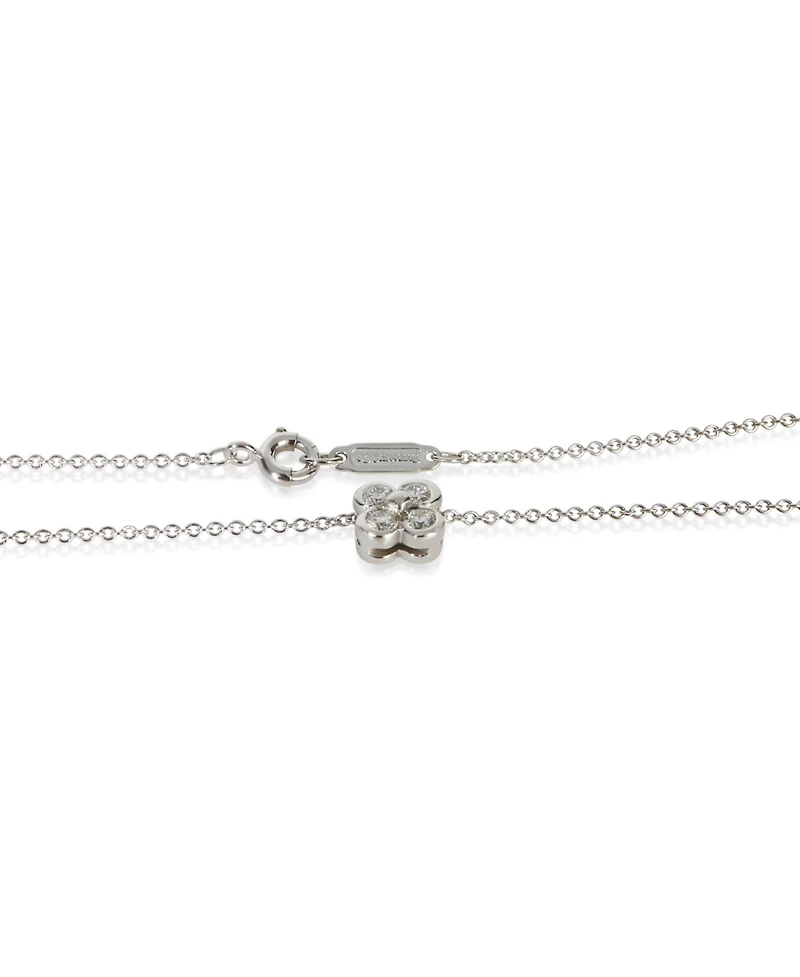 Pre-Owned Tiffany & Co Platinum Diamond Lace Pendant