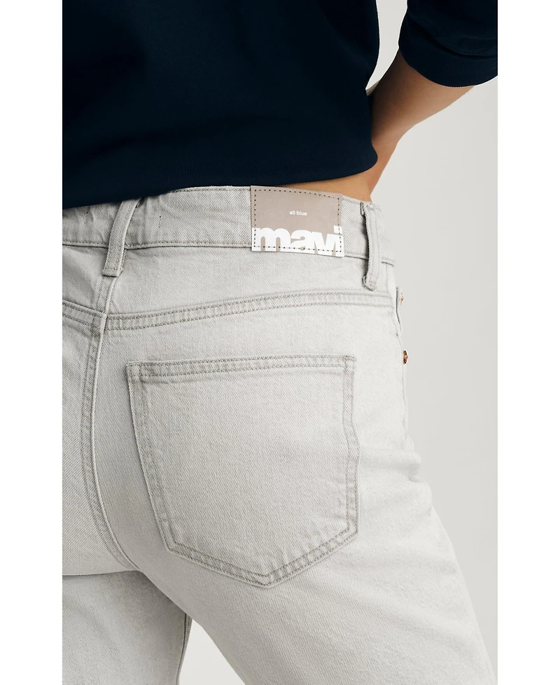 Mavi Jeans Women's New York High Rise Straight Leg Jeans
