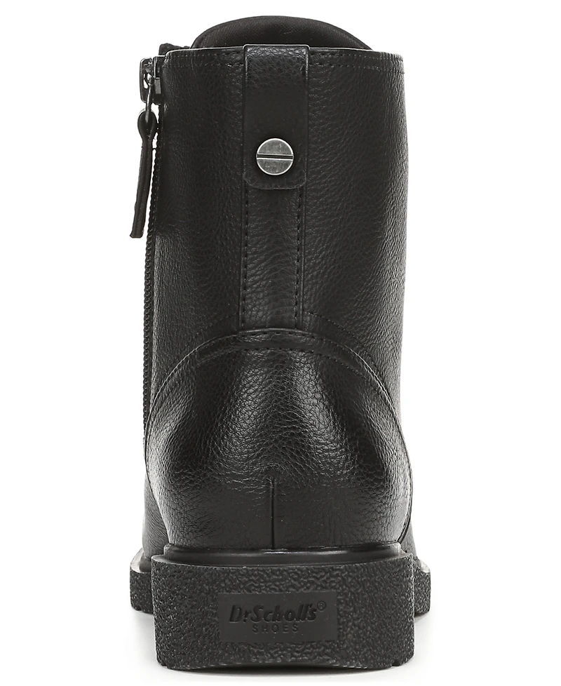 Dr. Scholl's Women's Aviation Lace-Up Short Boots