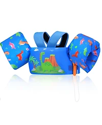 Aofar Swim Arm Band Vest Water Wings Pool Floaties Learn To Kids Mermaid