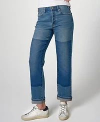 Liverpool Los Angeles Women's Sloane Slouchy Girlfriend Cuffed Jeans