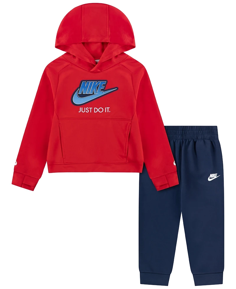 Nike Toddler Boys' 2T-4T Dri-Fit Long-Sleeve Hoodie and Pants, 2-Piece Set