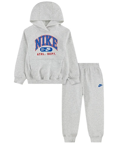 Nike Toddler Boys' 2T-4T Fleece Long-Sleeve Hoodie and Pants, 2-Piece Set
