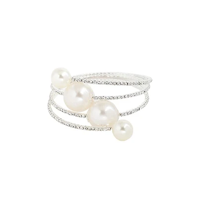 Sohi Gold Plated Pearl Bracelet