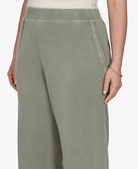 Ruby Rd. Plus Snow Wash Elastic Waist Pants