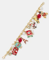 Holiday Lane Travel Charm Bracelet, Macy's Exclusive