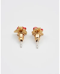 Fable England English Gold Stud Earrings