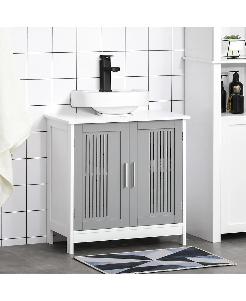 Busdays Under Sink Pedestal Storage Bathroom Cabinet