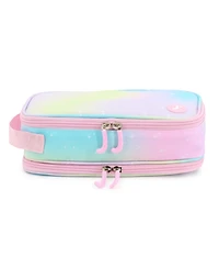 J World Doodle Pencil Case with Organizational Pockets and Handle Strap