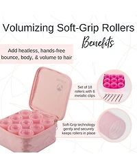 Calista Volumizing Soft Grip Rollers Set