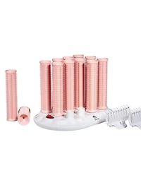 Calista Ion Long Hot Rollers and Claw Clips Set