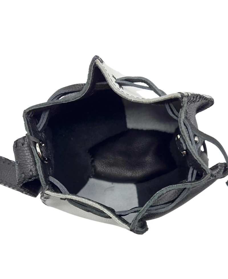 Carlos Falchi Bucket Leather Bag