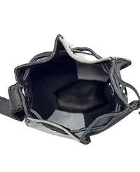 Carlos Falchi Bucket Leather Bag