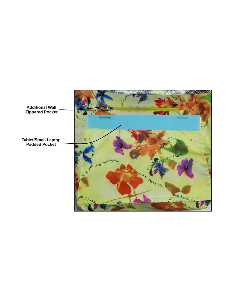 Carlos Falchi Microfiber Tote