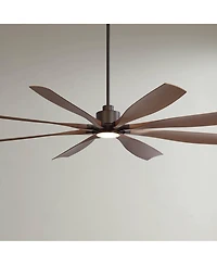 Casa Vieja 72 inch Vortex Barnwood Led Ceiling Fan with Remote