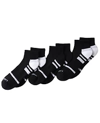 Lands' End Women's 3-Pack Half Cushion Performance Quarter Socks