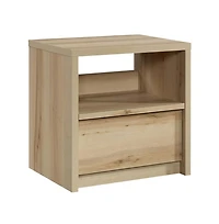 Starlight Canyon Home Brown Mid-Century Modern Rectangle Night Stand with Storage Drawer