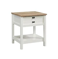 Starlight Canyon Home Soft Finish Nightstand with Coastal Cottage and Modern Farmhouse Style