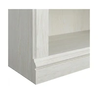 Starlight Canyon Home White storage bookcase with spacious shelves and modern design