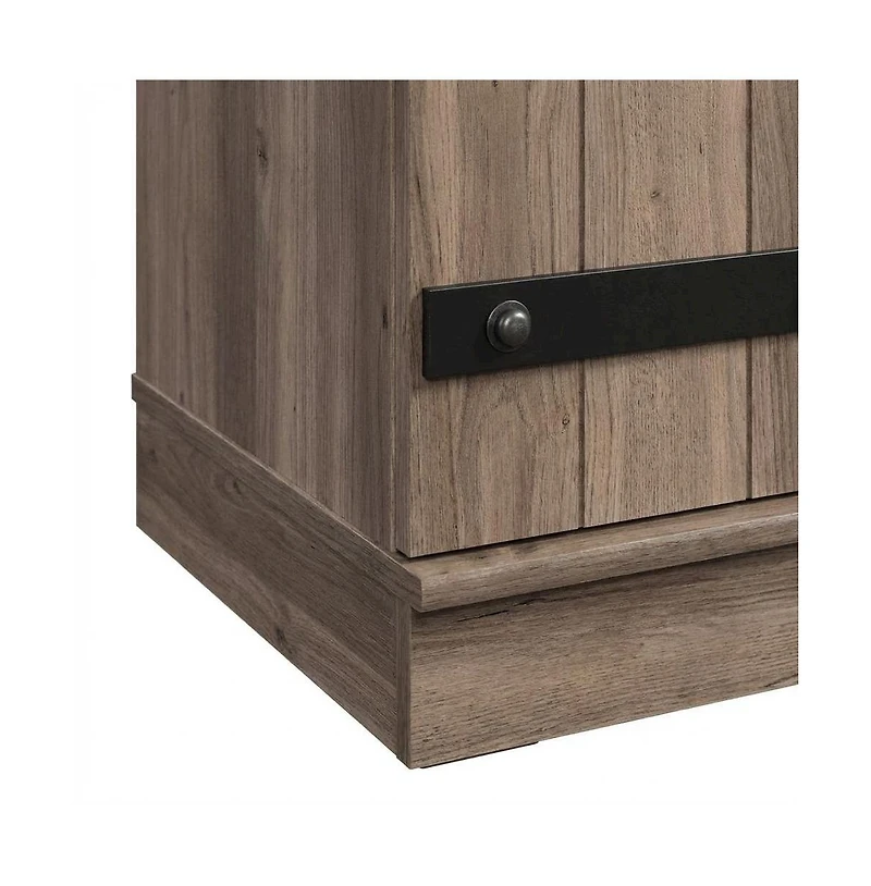 Starlight Canyon Home Storage Cabinet With Salt Oak Finish And Spacious Interior For Home Or Office