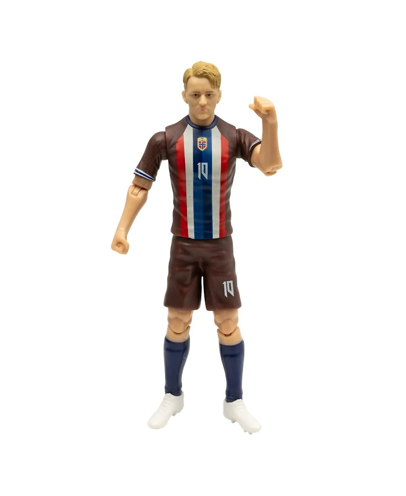Banbo Toys Sockers Norway National Martin Ødegaard 8" Collectible Soccer Action Figure