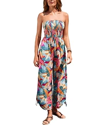 Cupshe Women's Paradise Found Tropical Jumpsuit
