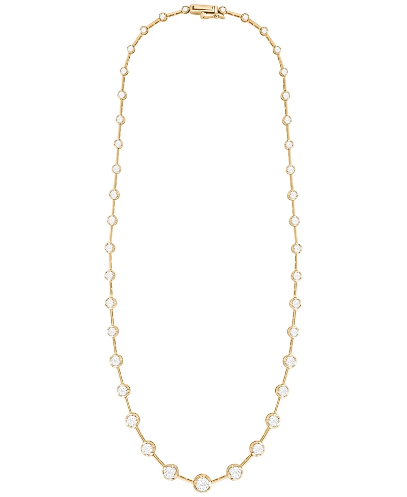 Macy's Lab-Grown Diamond Necklace (7 ct. t.w.) in 14k Yellow Gold