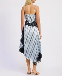 En Saison Women's Hazel V-Neck Sleeveless Maxi Dress
