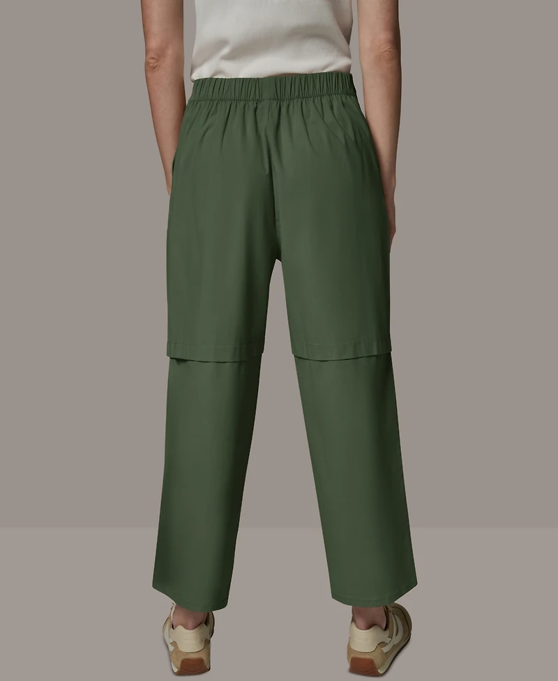 Donna Karan Weekend Women's High-Rise Paper Poplin Pants