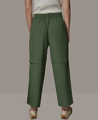 Donna Karan Weekend Women's High-Rise Paper Poplin Pants