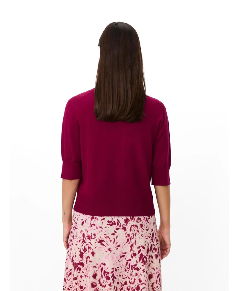 Masai Copenhagen Women's Malopus Half-Sleeve Knitted Cardigan