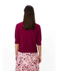 Masai Copenhagen Women's Malopus Half-Sleeve Knitted Cardigan