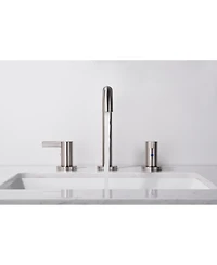 Phying Bathroom Faucet For bathroom Sink With Two Handles, Pop Up Drain And Supply Lines