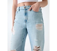 Guess Women's High-Rise Straight Leg Jeans
