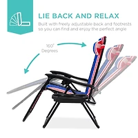 Aofar Zero Gravity Lounge Chair Recliner Set Of 2