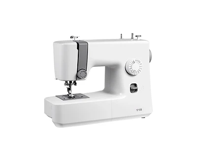Yobtop Diy Tool Kit, Sewing Machine. Portable Electric Sewing Machine, 18 Stitch Applications, Automatic Needle Threader,Free Arm Mode,Foot Pedal