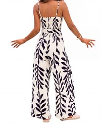 Cupshe Women's Fascination Tropical Jumpsuit