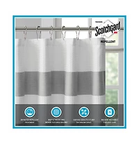 Midola 72x72" Modern Contemporary Shower Curtain with 3M Treatment Machine Washable for Bathroom Shower