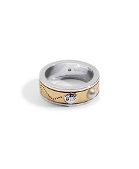 Alex and Ani Baseball Fidget Ring