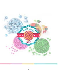 Just Candy 100 Pcs Patriotic Candy Red, White, and Blue Freedom Gummi Bears (1 lb) - 4th of July
